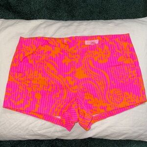 Vibrant Pink and Orange - Lilly Pulitzer Women's Shorts